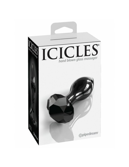 Plug Anal Pipedream Icicles Noir