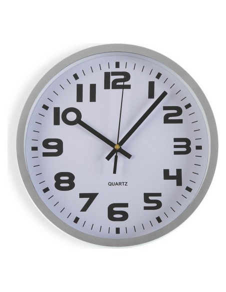 Horloge Murale Versa Plastique 3,8 x 25 x 25 cm