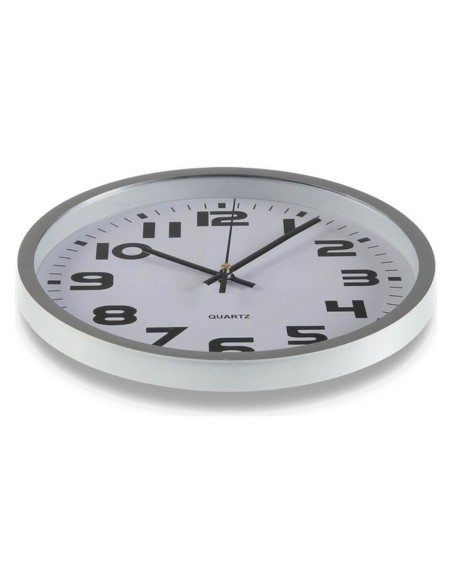Horloge Murale Versa Plastique 3,8 x 25 x 25 cm