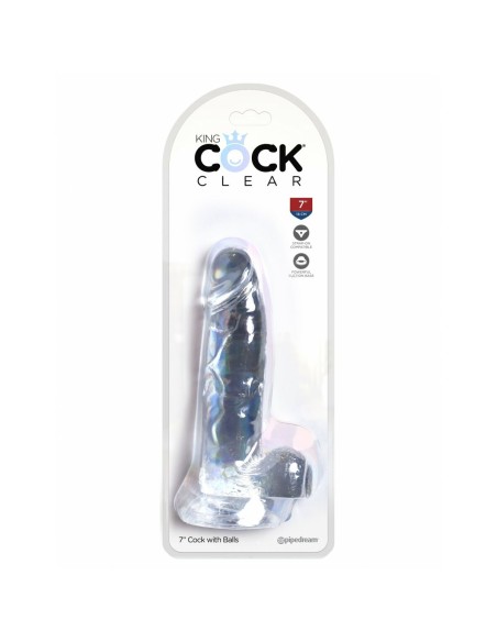 Gode Pipedream King Cock Clear