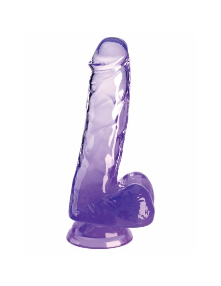 Dildo Pipedream King Cock Clear TPE