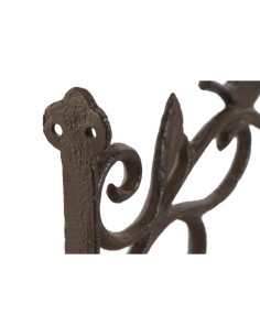Support mural pour accrocher les pots de fleurs Home ESPRIT Fer 22,5 x 3,5 x 19 cm 2