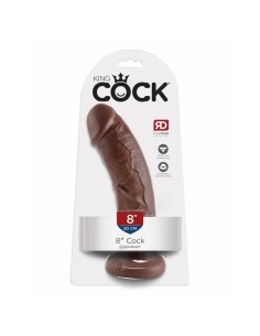 Gode Pipedream King Cock Marron 2