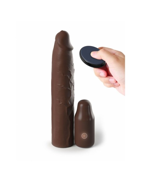 Manchon de pénis Pipedream Fantasy X-tensions Elite Marron