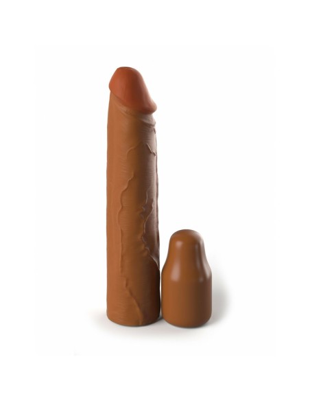 Manchon de pénis Pipedream Fantasy X-tensions Elite Marron