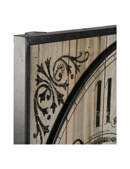 Horloge Murale Versa Bois (59,5 x 5,5 x 59,5 cm)