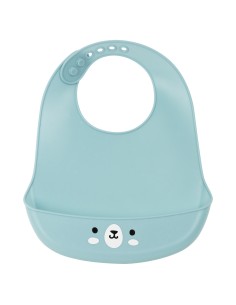 Bavoir Safta Silicone Bleu (21 x 2 x 26 cm)