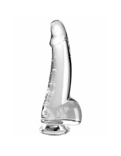 Dildo Pipedream King Cock Clear TPE