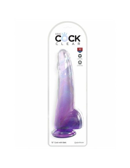 Dildo Pipedream King Cock Clear TPE