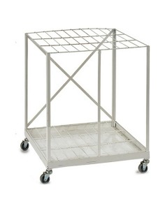 Présentoir de comptoir Blanc Acier (49,5 x 80 x 66 cm)