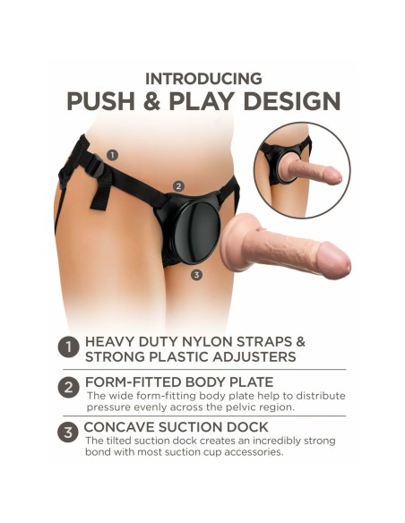 Gode ceinture Pipedream King Cock Elite