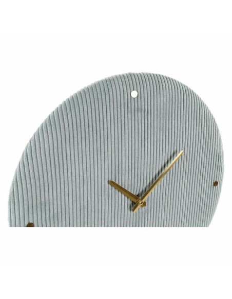 Horloge Murale DKD Home Decor Vert Rose 40,5 x 5,5 x 40,5 cm (2 Unités)