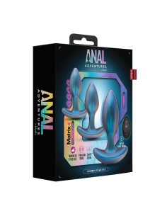 Plug Anal Blush Matrix Cosmos 3 Pièces