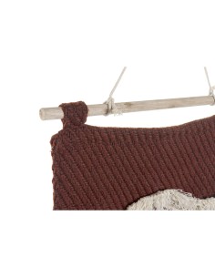 Décoration murale DKD Home Decor Rouge Naturel Boho 45 x 2 x 115 cm 2