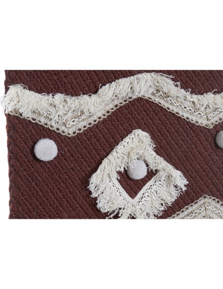 Décoration murale DKD Home Decor Rouge Naturel Boho 45 x 2 x 115 cm