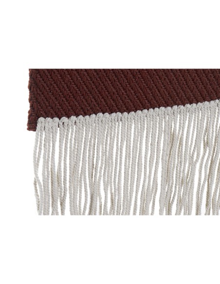 Décoration murale DKD Home Decor Rouge Naturel Boho 45 x 2 x 115 cm