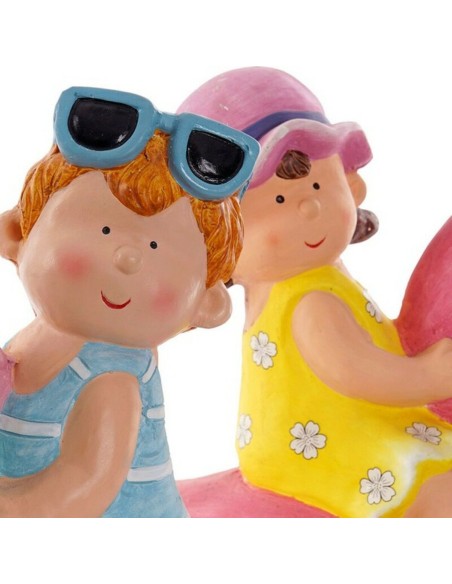 Figurine Décorative DKD Home Decor Enfants Fibre de Verre (2 pcs)
