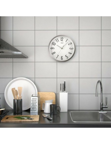 Horloge Murale Versa M292451 Plastique Fusion 4,6 x 30 x 30 cm