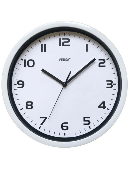 Horloge Murale Versa Plastique (4,3 x 30,5 x 30,5 cm)