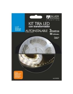 Bandes LED Silver Electronics 240350 5000K Blanco 3M