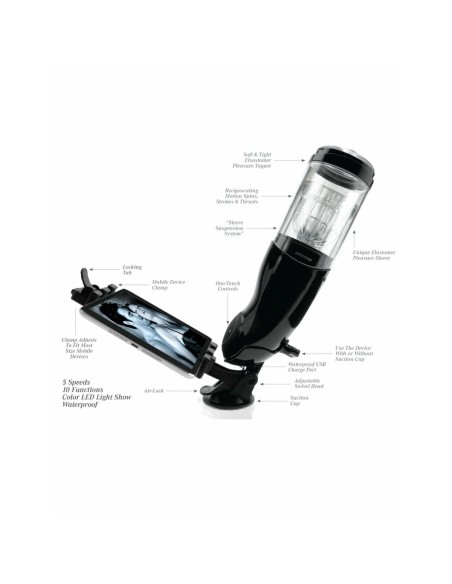Masturbateur Pipedream EXTREME MEGA-BATOR ASS BLACK