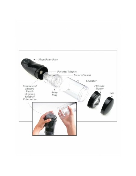 Masturbateur Pipedream EXTREME MEGA-BATOR ASS BLACK