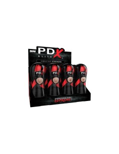 Vortex Dame Rose Pipedream VIBRATING STROKER DISPLAY Noir
