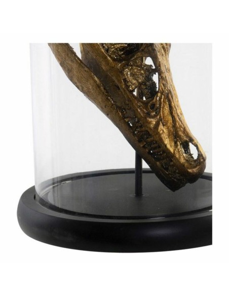 Figurine Décorative DKD Home Decor Noir Doré Papillons 17 x 17 x 26 cm