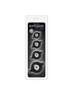 Anneau Pénis NS Novelties Renegade Noir 2