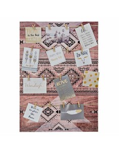 Cadre Photos DKD Home Decor Marron Toile Ethnique 50,5 x 3,5 x 70 cm