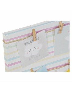 Cadre Photos DKD Home Decor Sunshine Multicouleur Toile Bébé 50 x 2 x 50 cm 2