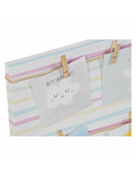 Cadre Photos DKD Home Decor Sunshine Multicouleur Toile Bébé 50 x 2 x 50 cm