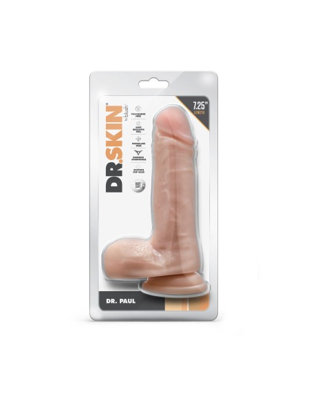 Gode réaliste Blush Dr Skin PVC Ø 4,4 cm (12,7 cm)