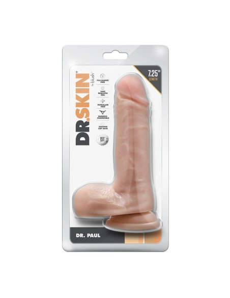 Gode réaliste Blush Dr Skin PVC Ø 4,4 cm (12,7 cm)