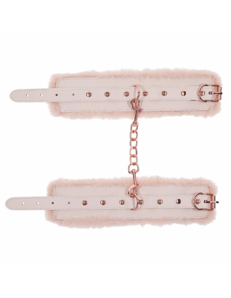 Menottes Sportsheets Peaches 'n CreaMe Blanc