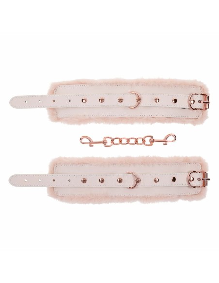 Menottes Sportsheets Peaches 'n CreaMe Blanc