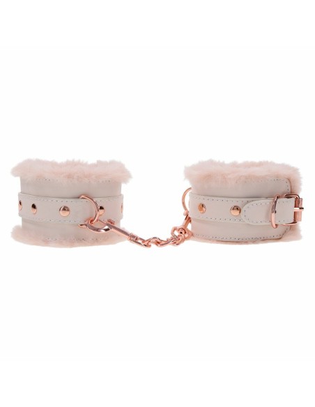 Menottes Sportsheets Peaches 'n CreaMe Blanc