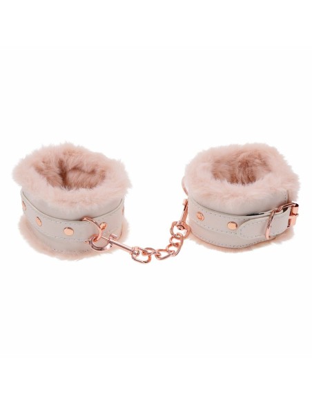 Menottes Sportsheets Peaches 'n CreaMe Blanc