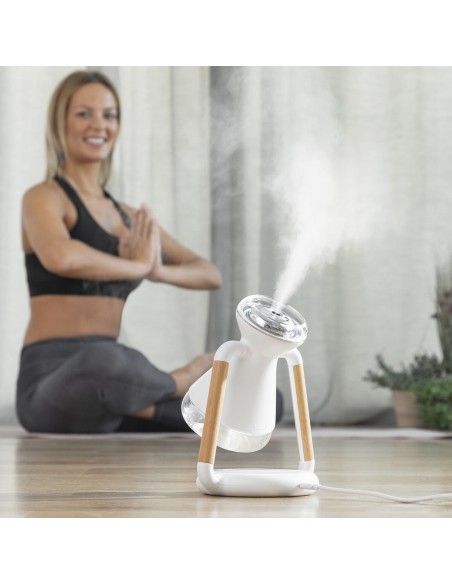 Humidificateur Diffuseur d'Arômes et Chargeur Sans Fil 3 en 1 Misvolt InnovaGoods