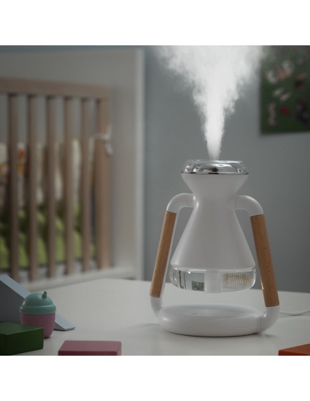 Humidificateur Diffuseur d'Arômes et Chargeur Sans Fil 3 en 1 Misvolt InnovaGoods