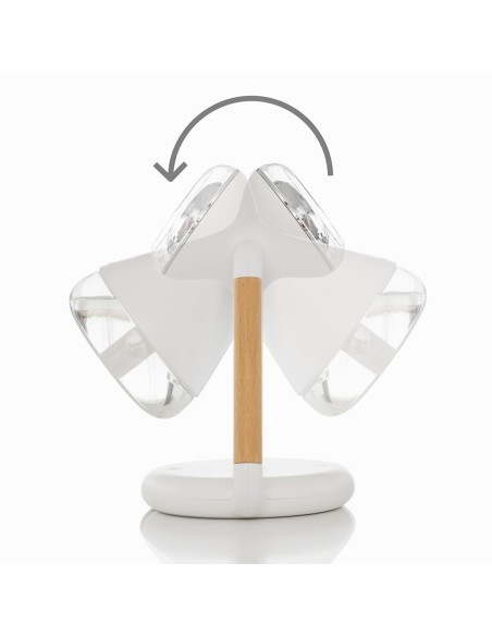 Humidificateur Diffuseur d'Arômes et Chargeur Sans Fil 3 en 1 Misvolt InnovaGoods