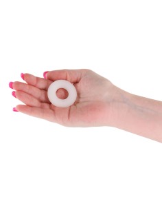 Anneau Pénis NS Novelties Firefly Blanc 2
