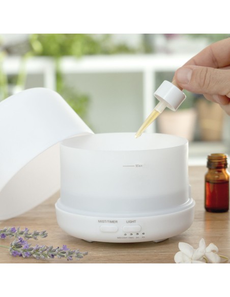 Humidificateur à Diffuseur d'Arômes avec LED Multicolore Steloured InnovaGoods