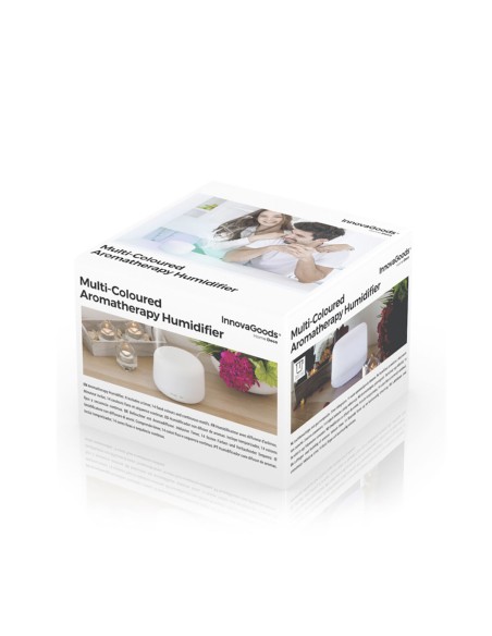 Humidificateur à Diffuseur d'Arômes avec LED Multicolore Steloured InnovaGoods