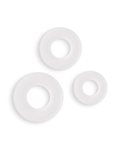 Anneau Pénis NS Novelties Firefly Blanc
