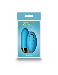 Œufs vibromasseur NS Novelties Revel Bleu 2