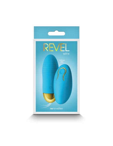 Œufs vibromasseur NS Novelties Revel Bleu