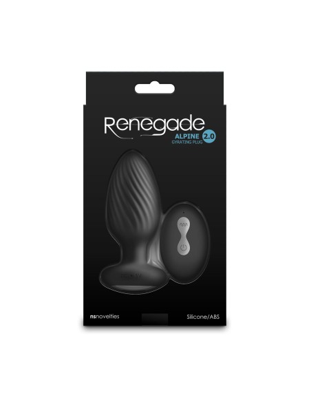 Plug Vibrant Anal NS Novelties Alpine 2.0 Noir