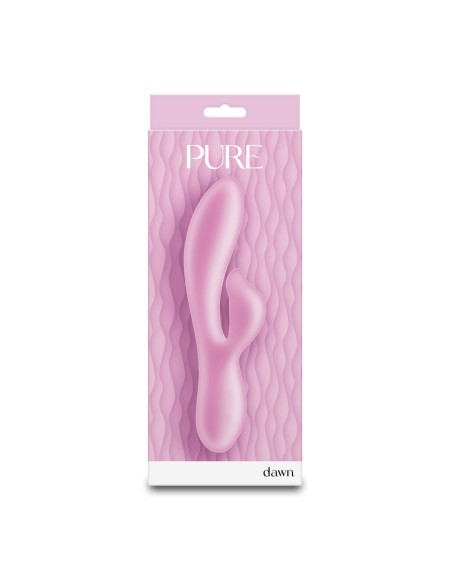 Vibration de Stimulation Double NS Novelties Pure Dawn Rose