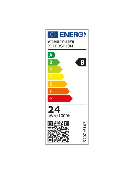 Bandes LED KSIX 1 24W Noir B (10 m)